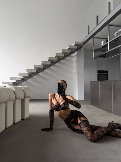 Moonlight Veil Lingerie Set