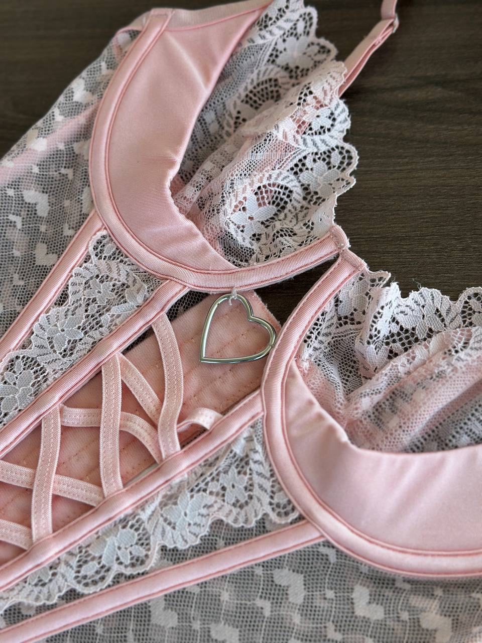 Blush Desire Lingerie Set