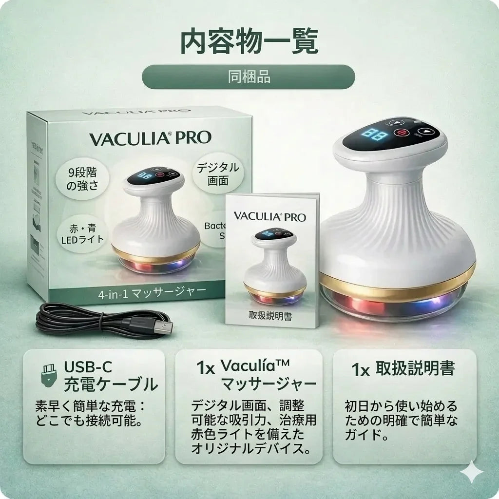 Vaculia™ アンチセルライトマッサージャー